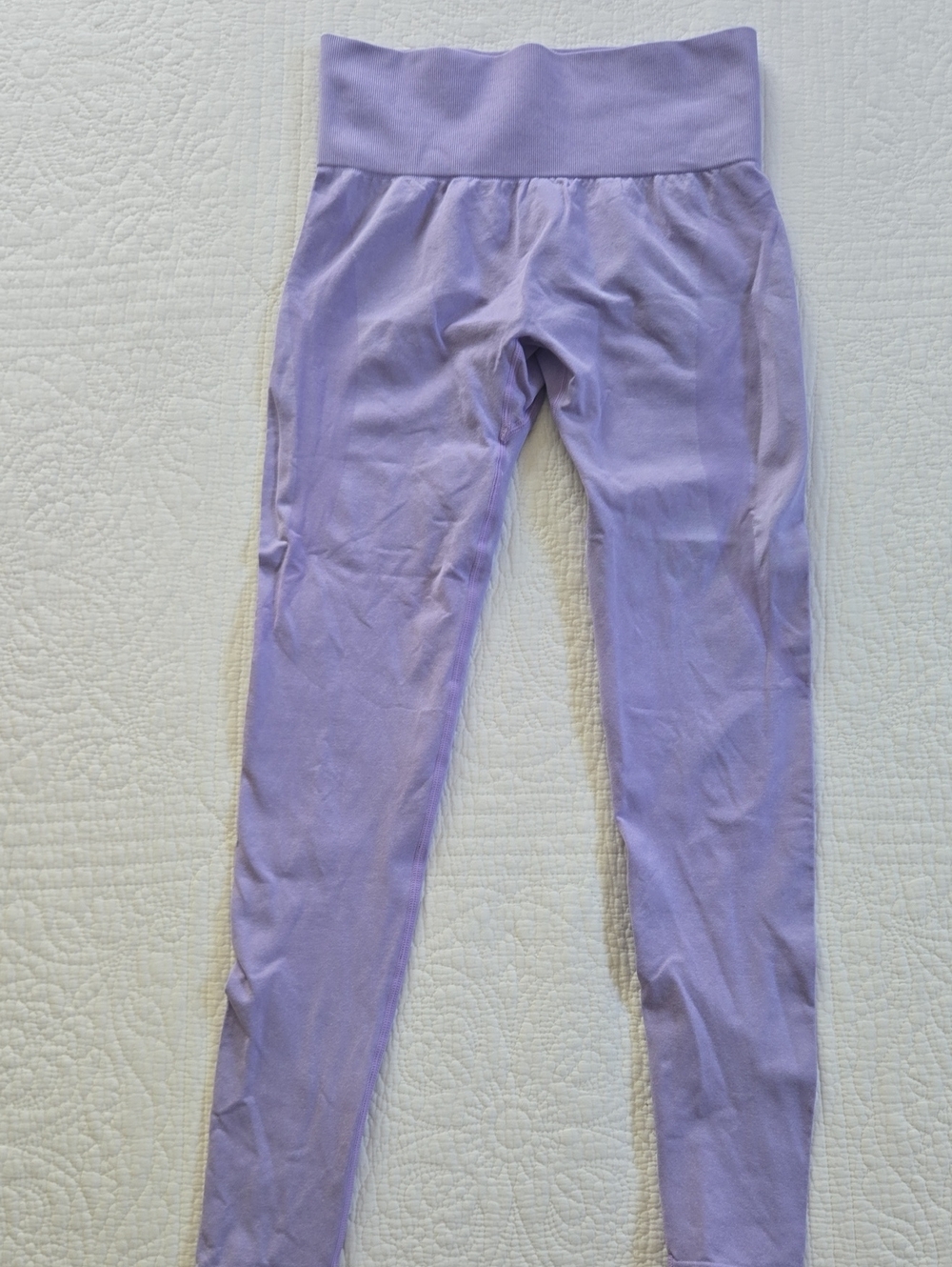 High-Waist Lavender Leggings for Women